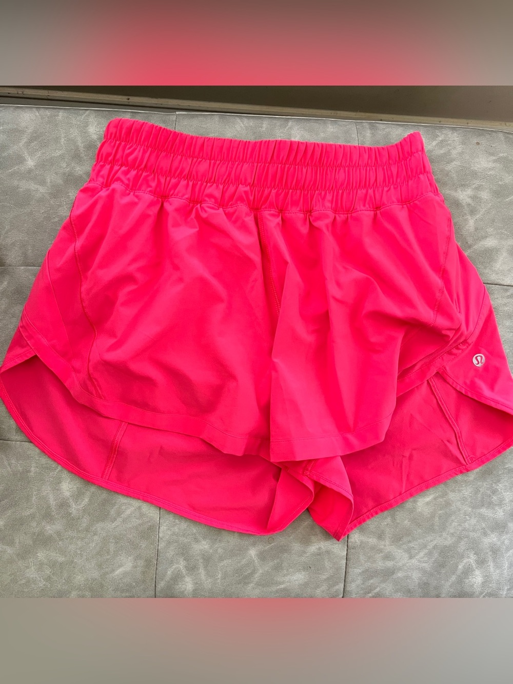 lululemon athletica Girl-Line Hot Pink Athletic Shorts
